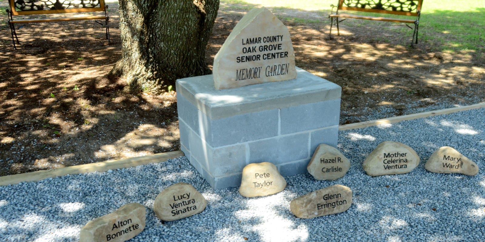 Senior Center Unveils Memory Garden