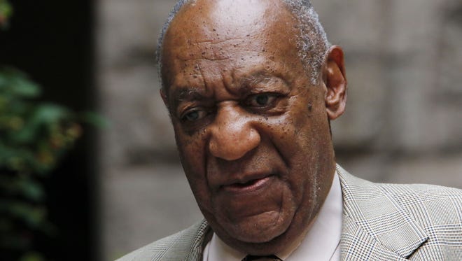 Bill Cosby leaves after attending the second day of jury selection in his sexual assault case at the Allegheny County Courthouse, Tuesday, May 23, 2017, in Pittsburgh. The case is set for trial June 5 in suburban Philadelphia.