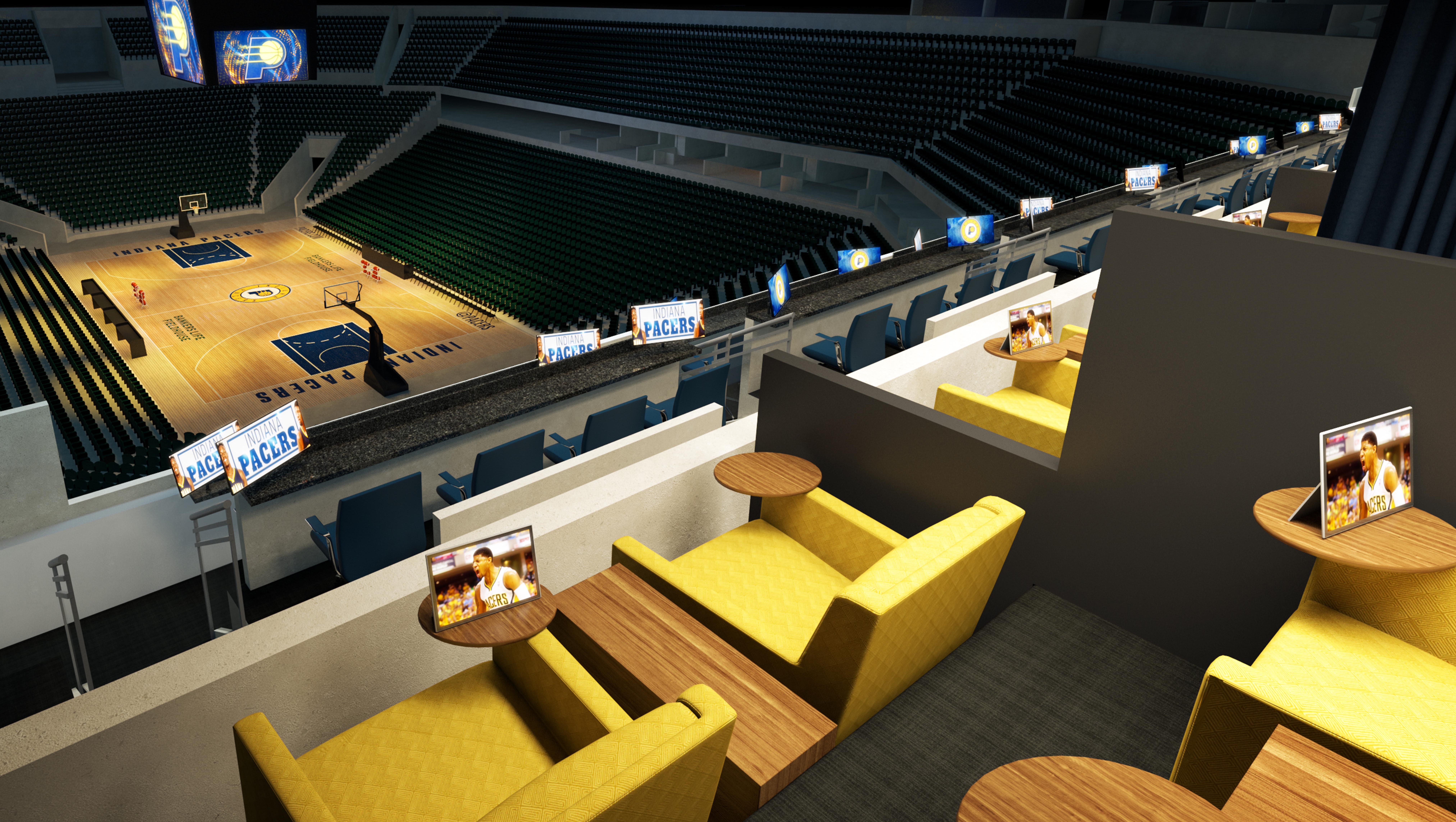 Pacers Suite Seating Chart