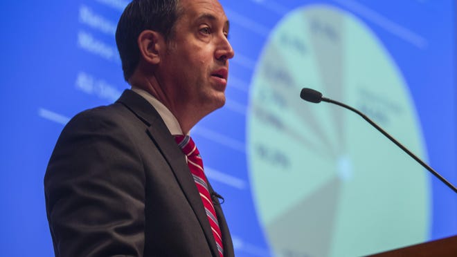 Texas Comptroller Glenn Hegar's office will send less sales tax revenue to Bastrop this month compared to September 2019. Smithville, Elgin and Bastrop County will receive more revenue than they did during the same month last year.