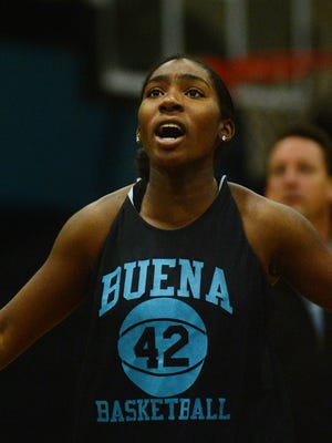 Senior Aaliyah Staples-West is averaging 17 points this season for Buena.