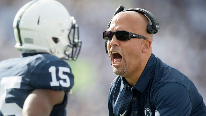 Penn State head coach James Franklin now leads the No. 2 team in the nation, according to the Associated Press college football poll.
