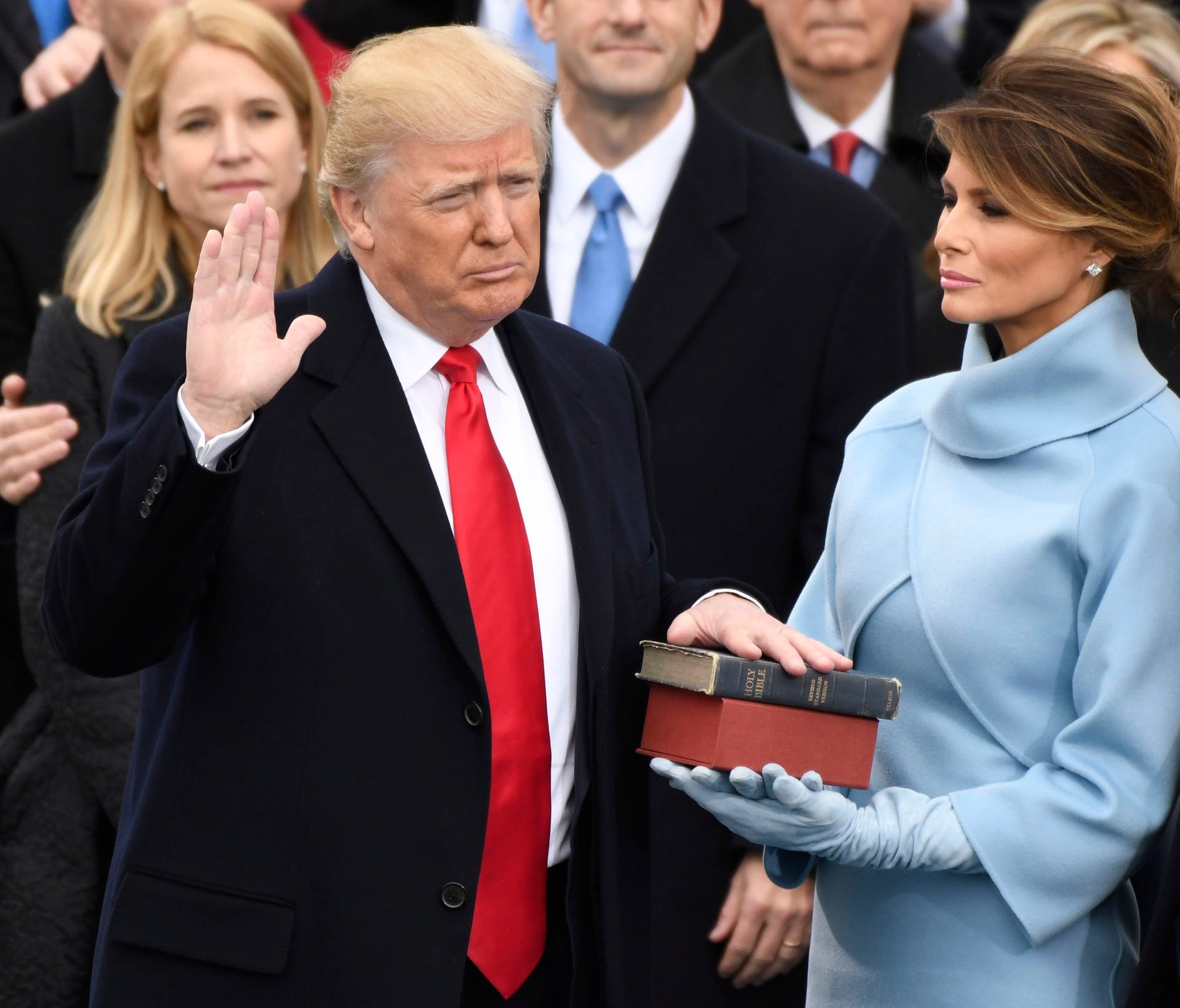 Some 30.6 million people watched Donald Trump's Inauguration on Friday.