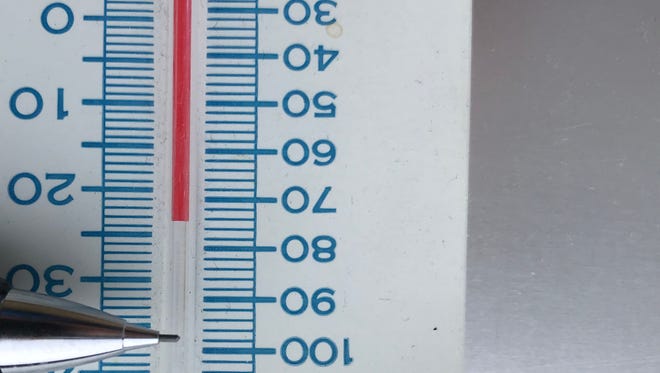 It may well feel like more than 100 degrees on Sunday in Vermont, thanks to the combination of 96-degree actual temperatures and humidity, forecasters say.