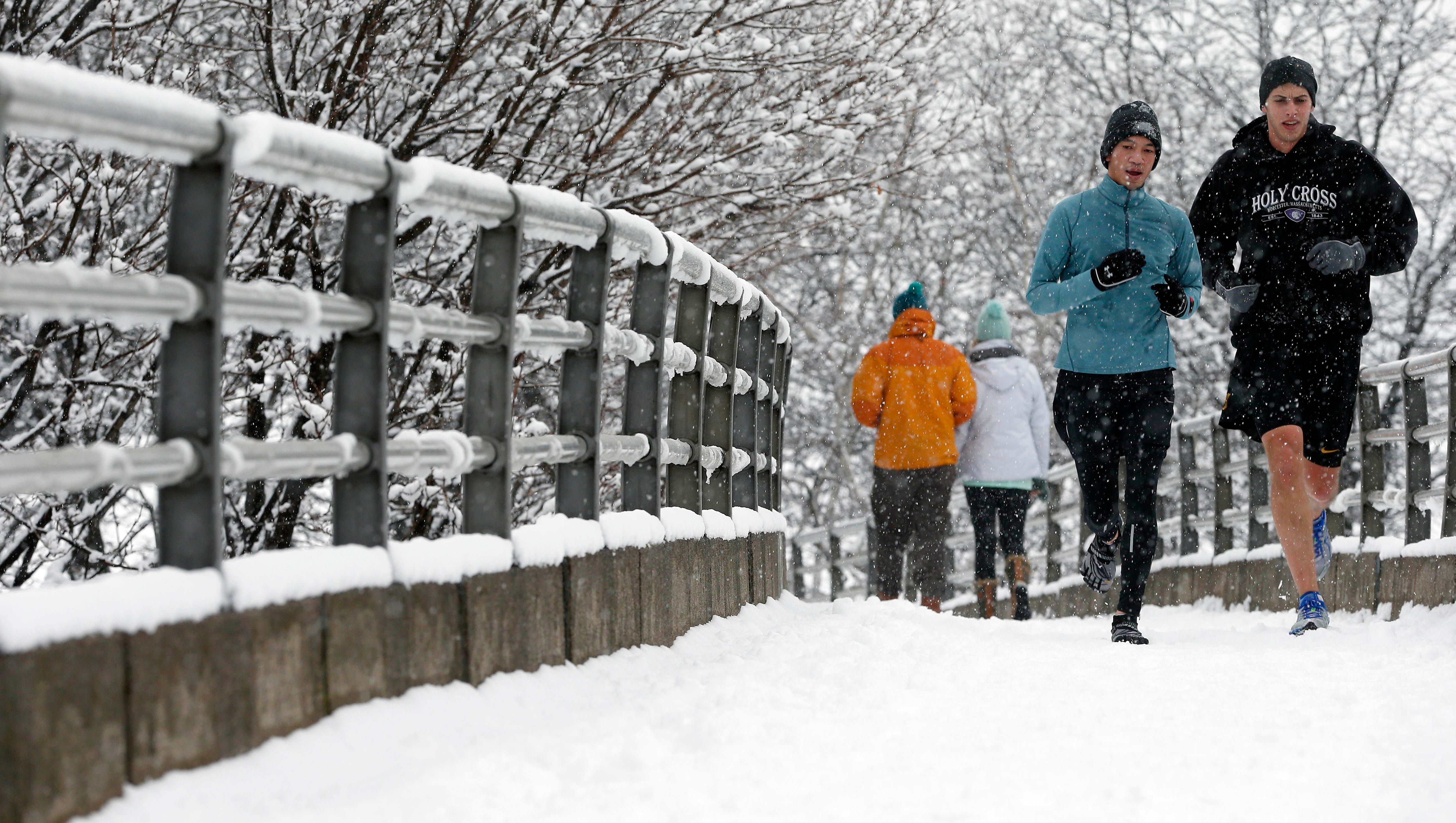 Was Bracing Sunday For A Monstrous Winter Storm