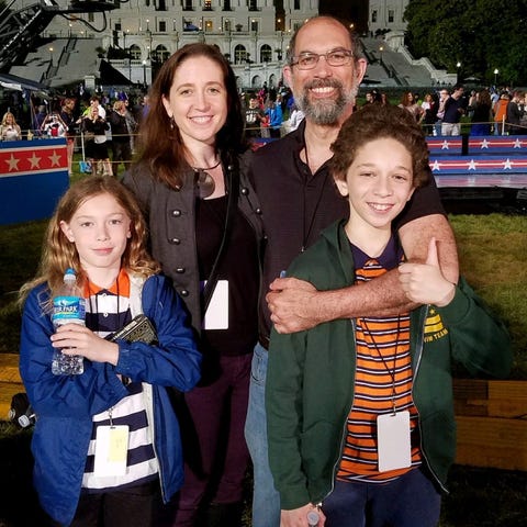 Oren Dorell, his wife, Virginia "Ginny" Knapp...