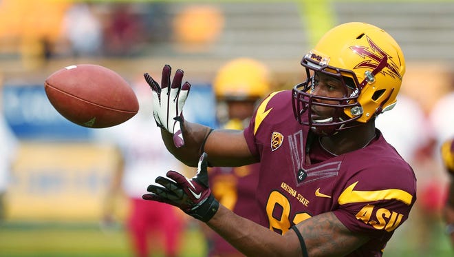 Arizona State's Gary Chambers against Washington State in  their  NCAA football game Saturday, Nov 17, 2012 in Tempe.