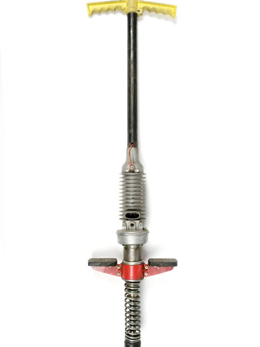 Motorized pogo stick a Hoosier did it