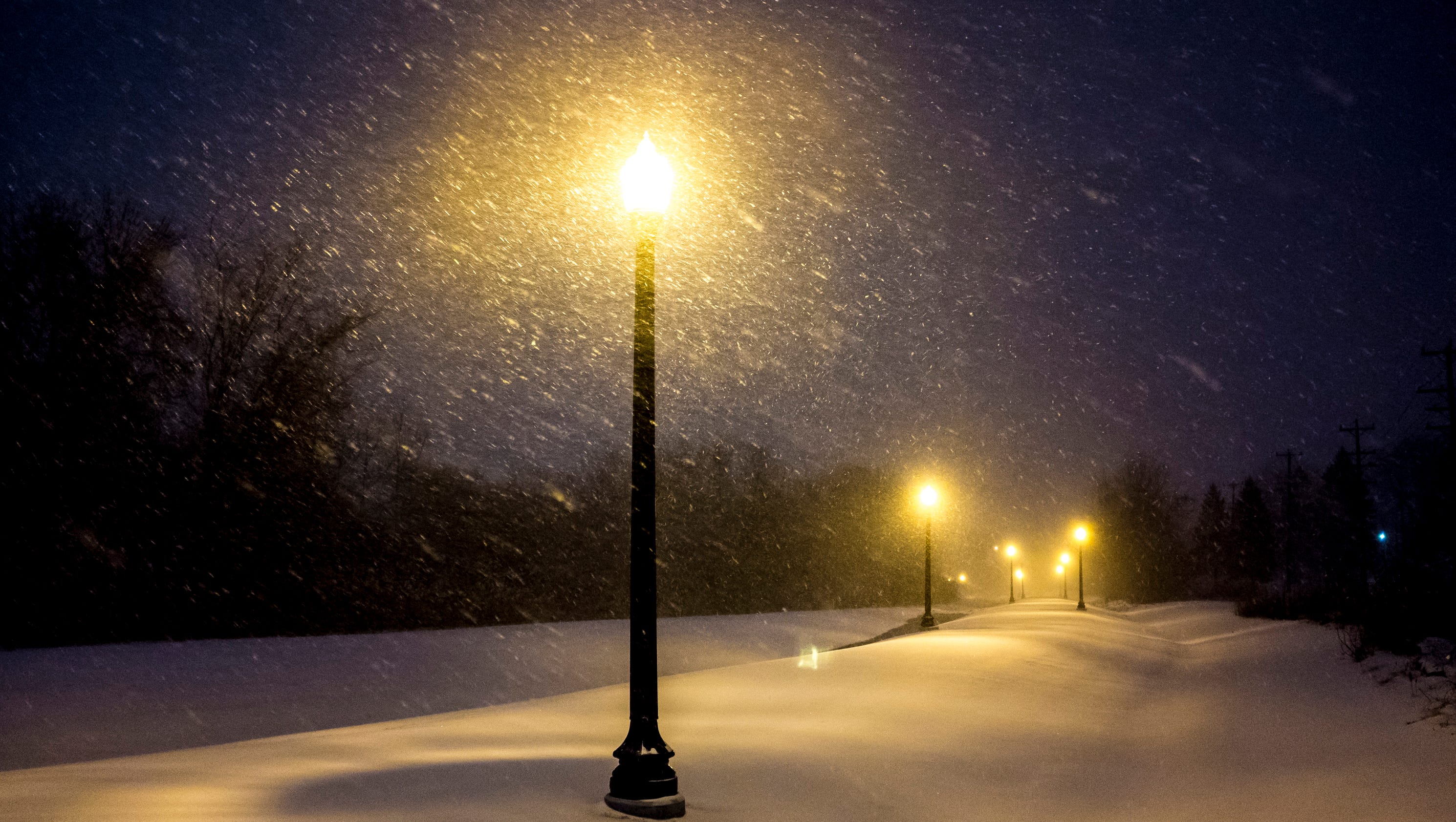 Weather Chance of snow showers after 4 p.m.