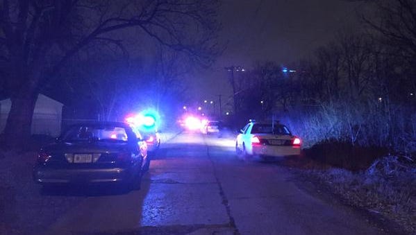 Indianapolis police investigated an officer-involved shooting Friday night at 30th Street and Ribble Road on the Near-Northeastside.