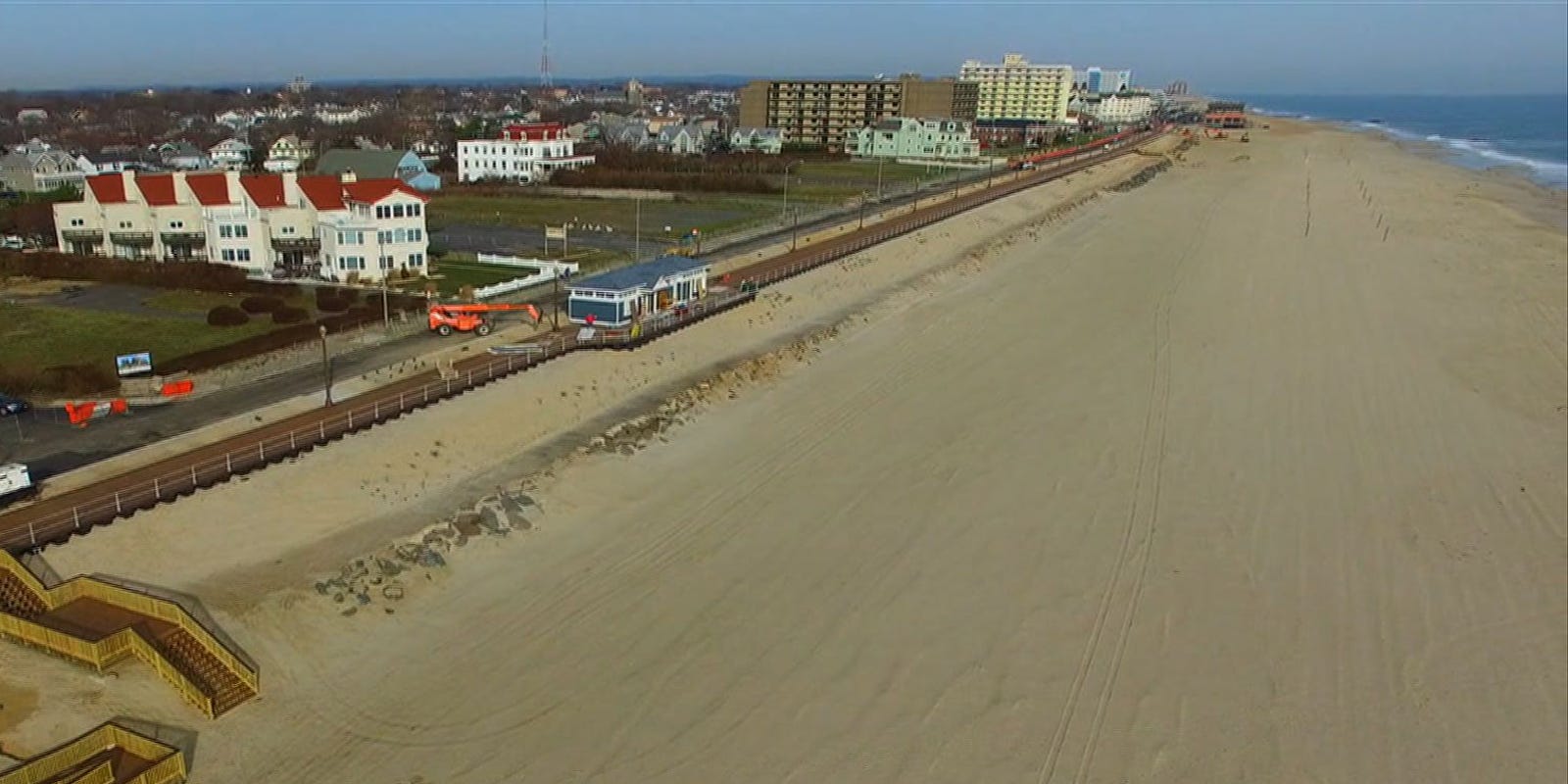 MUST SEE A drone's view of the new Long Branch boardwalk