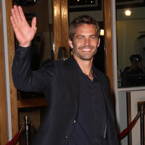 Paul Walker, star of the "Fast and Furious" movie 