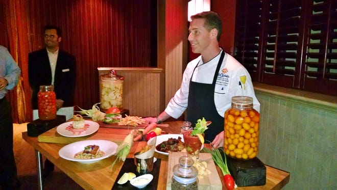Andrew Cooper, executive chef at La Quinta Resort.