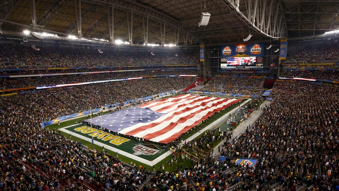 University of Phoenix Stadium in Glendale will host the 2016 National Championship Game for college football.