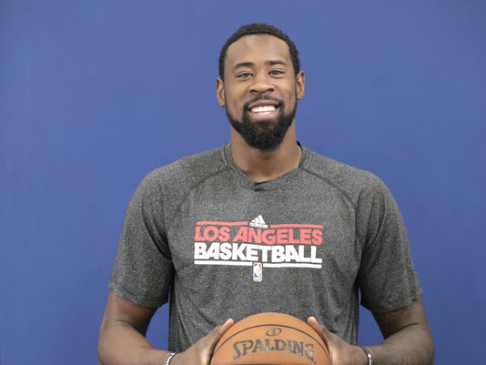 NBA's DeAndre Jordan plays games on and off the court