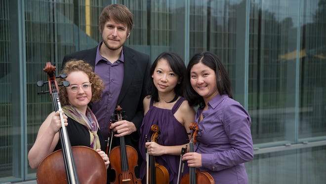 The Delgani String Quartet will make its Salem debut in a concert featuring the music of North and South America at 3 p.m. Sunday, May 22, at Prince of Peace Episcopal Church. The concert features Gershwin and more.