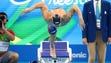 Caeleb Dressel of the U.S. competes in the men's 100-meter