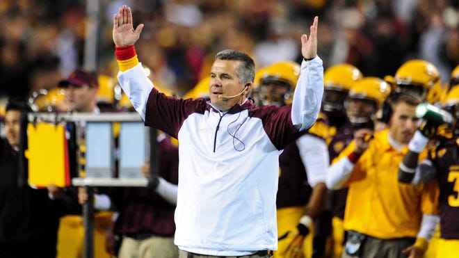 Todd Graham's team, which went 10-4 last season and won the Pac-12 South Division, earned 358 points in the preseason Amway Coaches Poll, which was released Thursday.