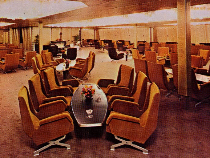 The Italia was the final ship with interiors by the