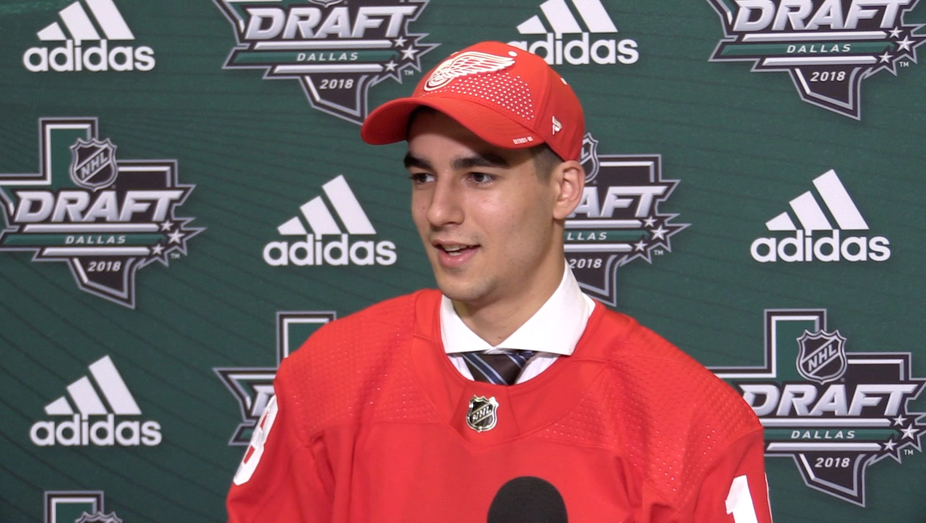 Video Red Wings second draft pick Joe Veleno