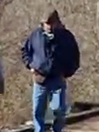 Indiana State Police say this man was walking near High Bridge in Delphi about the time that Liberty German and Abigail Williams were. If anyone recognizes this man, please call police.