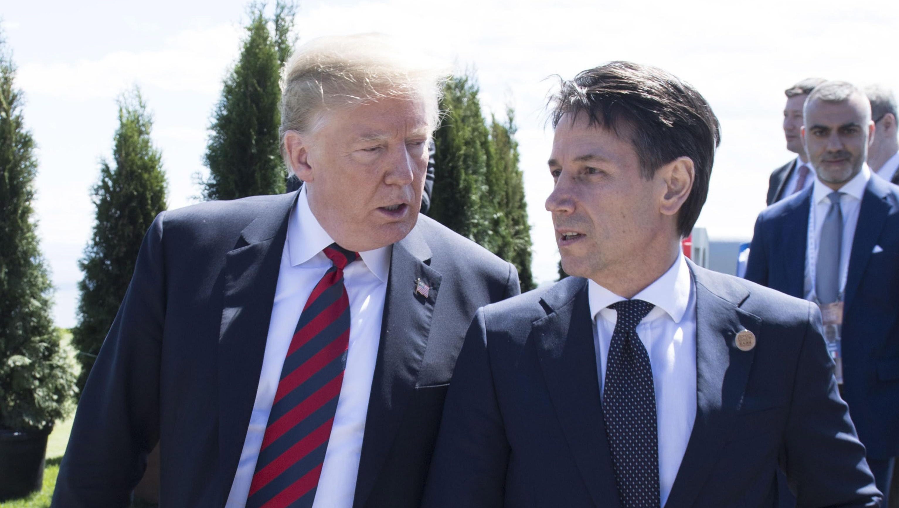 Live stream: Trump, Italian PM Conte presser