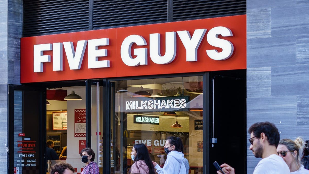 Os preços do Five Guys explodiram depois que o recibo de um cliente se tornou viral