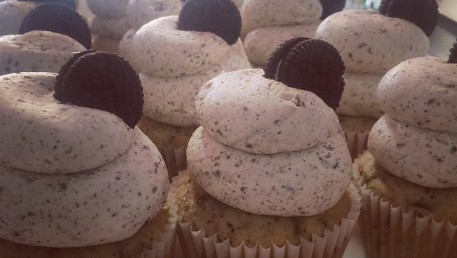 The cookies and cream cupcake is a fan favorite.
