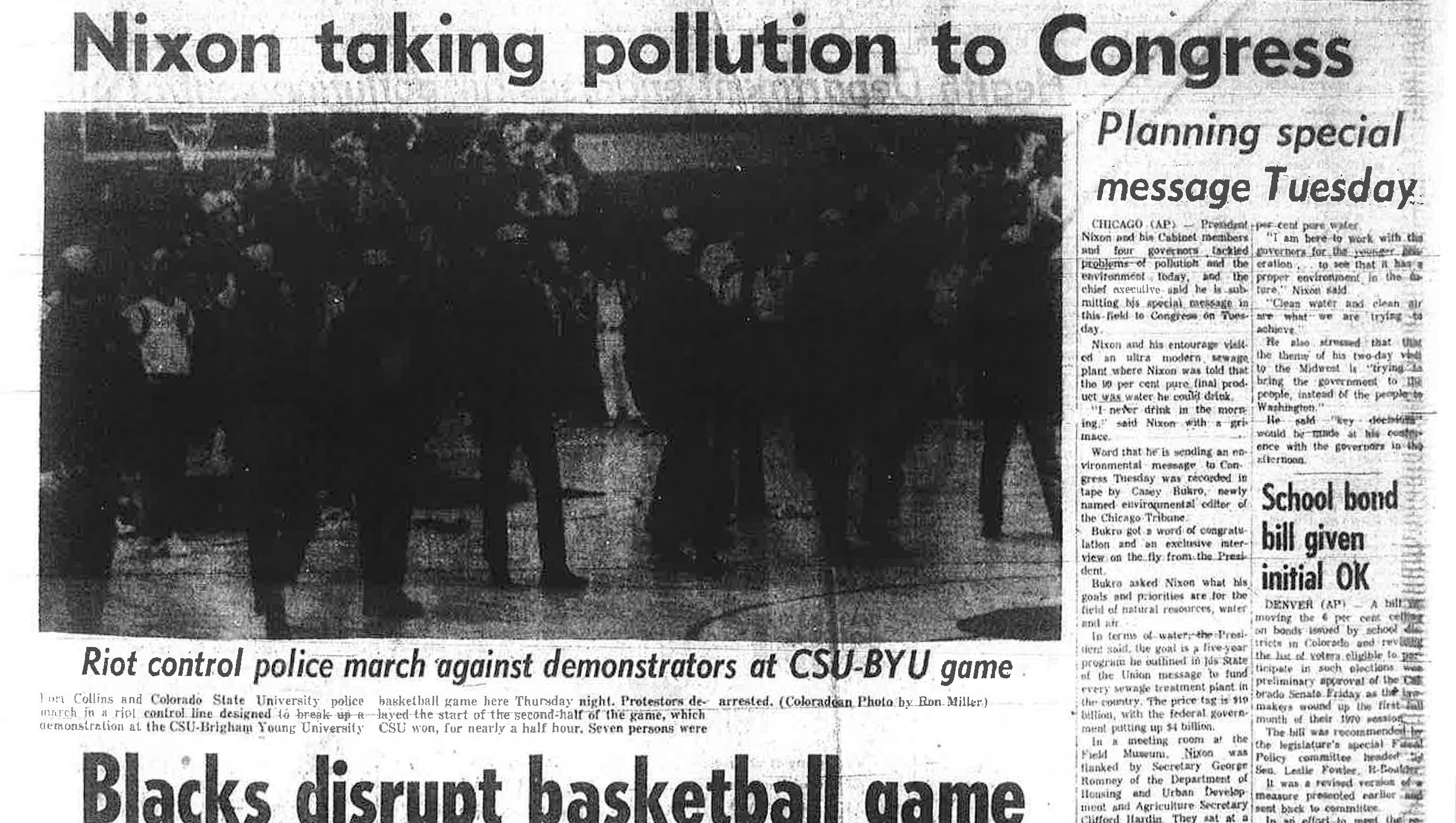 The Moby Riot Csu Protested More Than Byu In 1970