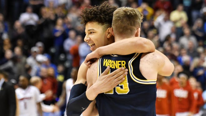 Michigan forwards D.J. Wilson and Moritz Wagner haven't yet announced if they will enter the NBA Draft.
