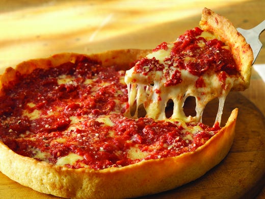 Chicago is famous for deep dish pizza, and Lou Malnati's