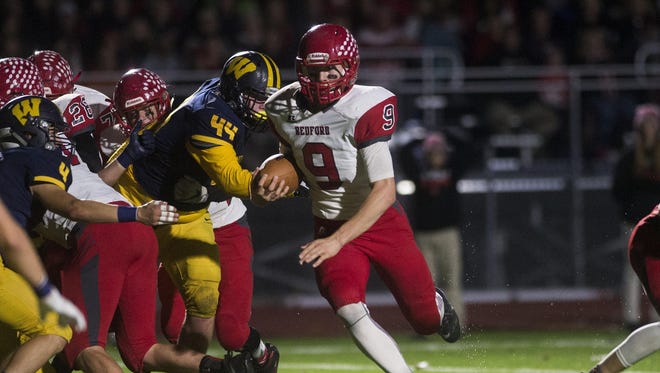 Host Detroit King will try to slow down Temperance Bedford’s Joey Wiemer and the Kicking Mules’ veer offense in a regional final Saturday.