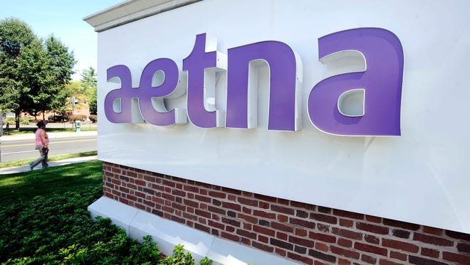 A judge Monday rejected Aetna's $37 billion deal to buy Humana.