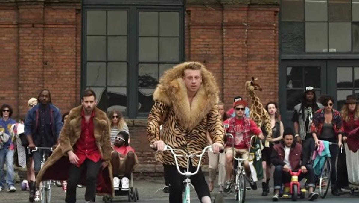 Macklemore Thrift Shop Cover