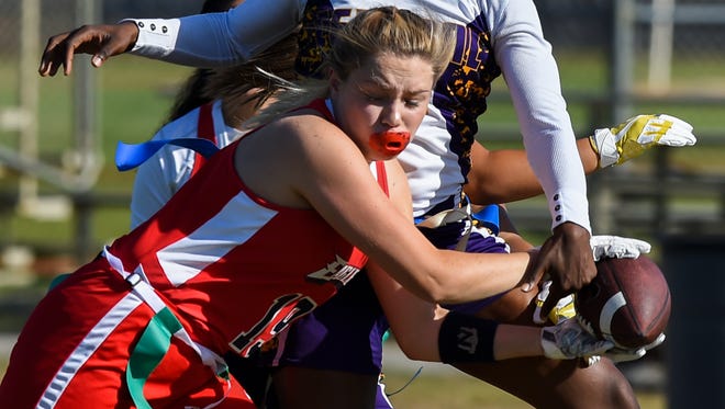 Girls Flag Football Growing Throughout The State Just Not Yet In Swfl