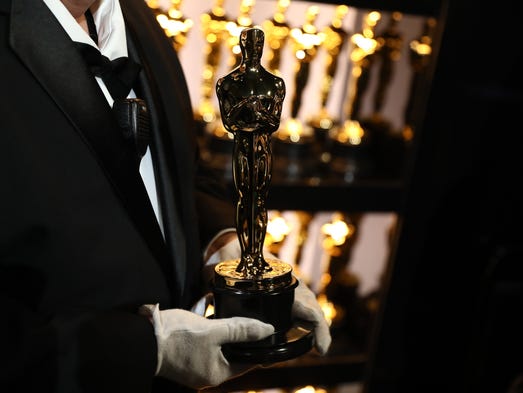 Go backstage at the 90th annual Academy Awards with