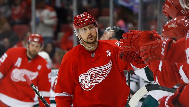 Detroit Red Wings left wing Tomas Tatar