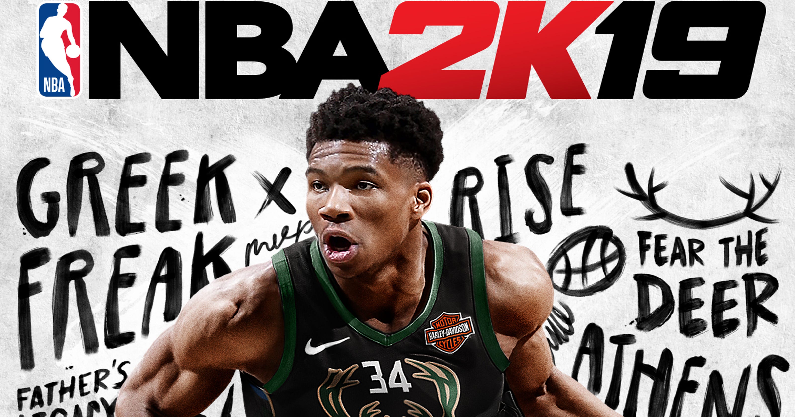 Giannis Antetokounmpo unveiled as NBA 2K19 cover star