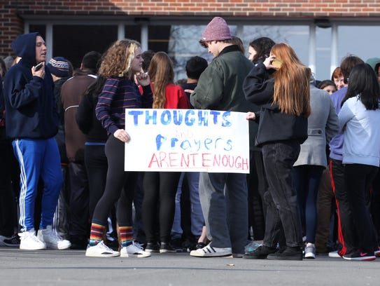 Students at Clarkstown South High School in West Nyack