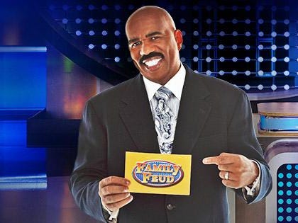 family feud harvey set