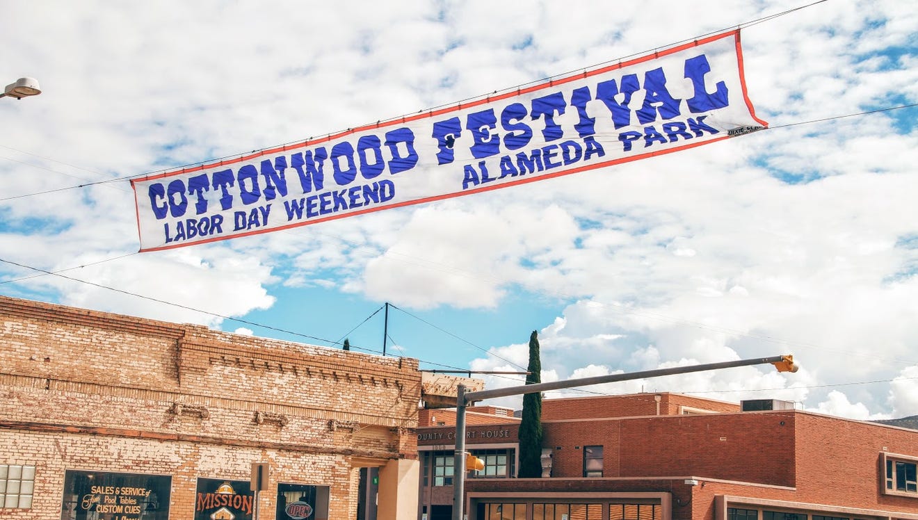 Cottonwood Festival to kick off Labor Day weekend