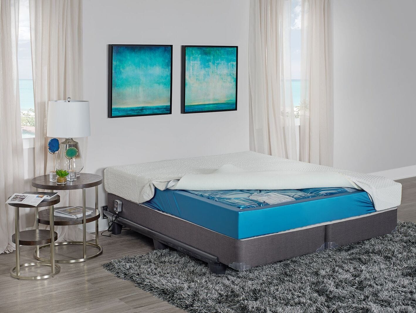 Don't confuse today's waterbeds for the ones your parents had