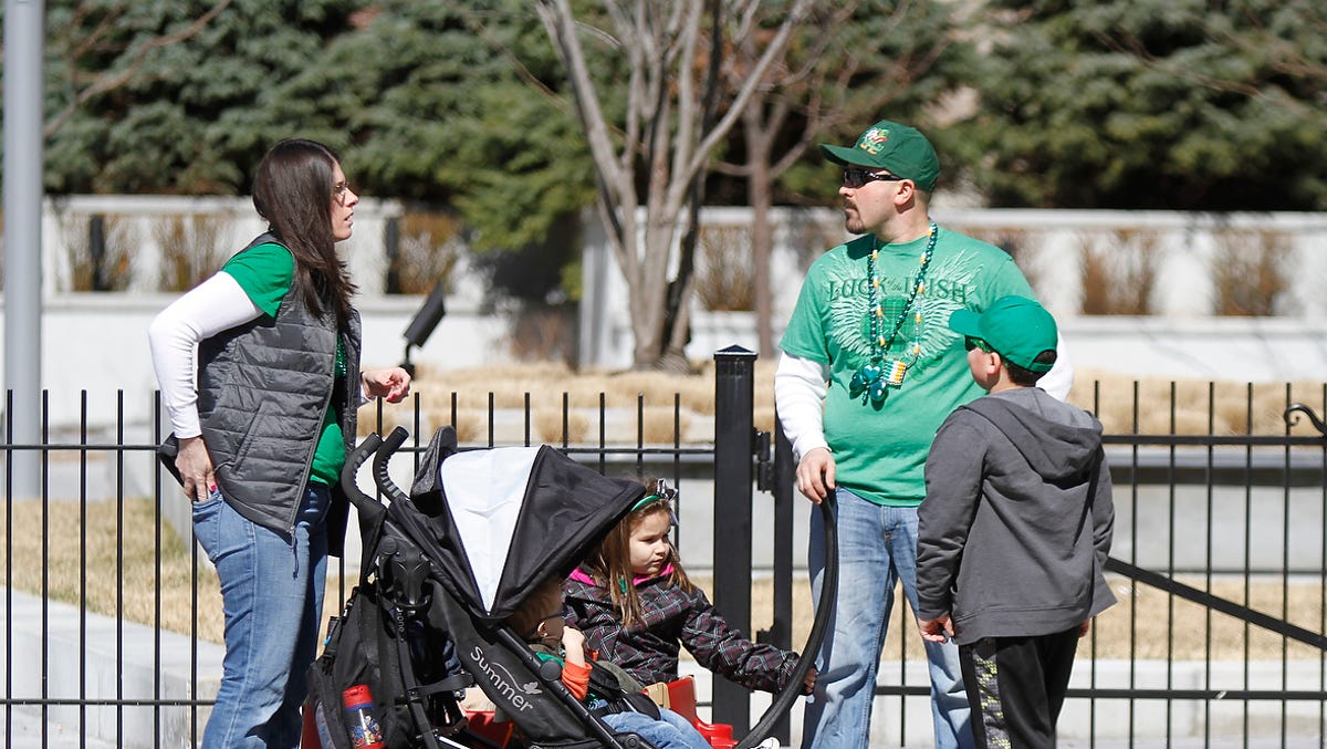 Scenes from the St. Patrick's Day Parade in White Plains