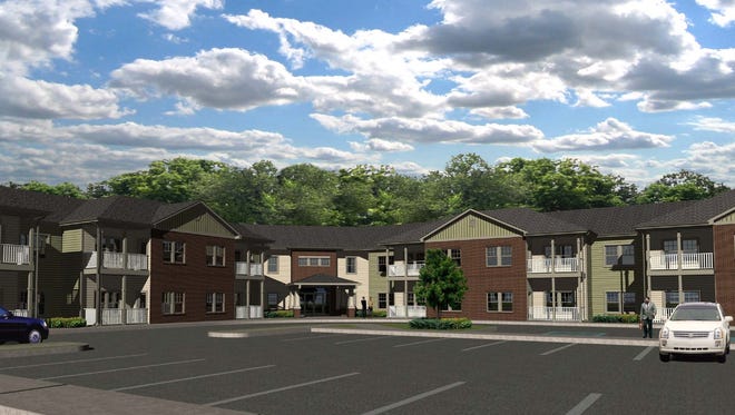 The Lakeview at Franklin, 3709 W. College Ave., is a 60-plus community. The building is currently proposed at 30,230 square feet with two stories and 48 units. Of those units, 30 of them are one-bedroom and 18 are two-bedroom.