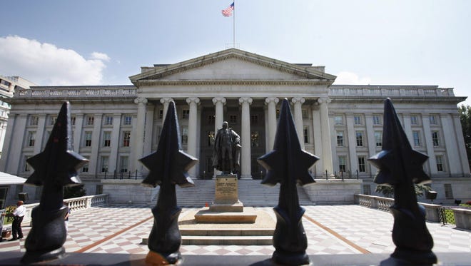 The Treasury Department in Washington, D.C.
