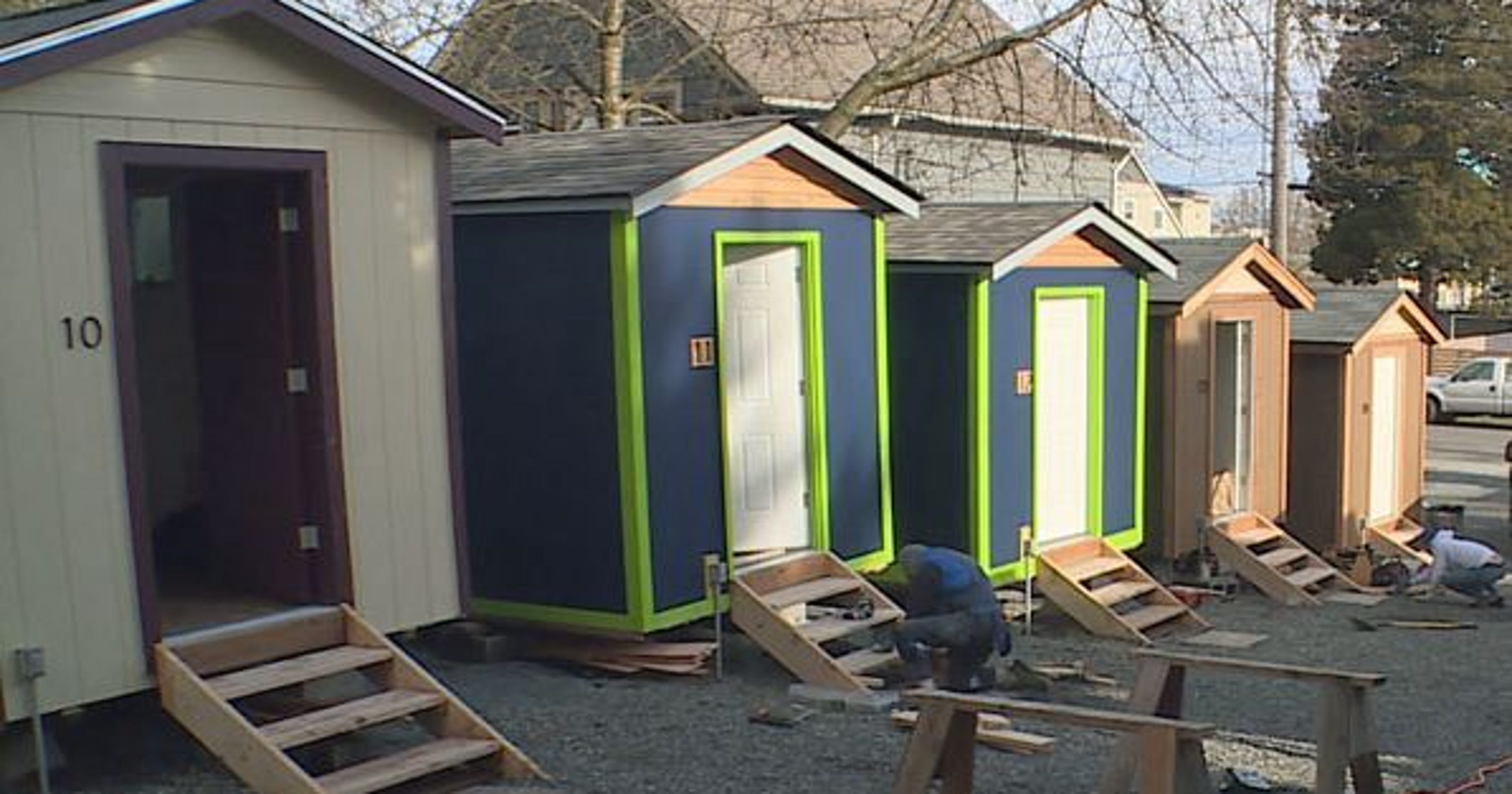 Reno s tiny house village for the homeless seeks community 