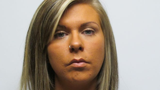 Ashley Erb of Savannah, Wayne County, was sentenced to 99 days in jail after violating a plea agreement.