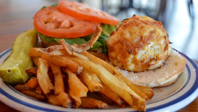 The Ocean City Fish Company's famed crab cake is featured on the USA Today 10Best Reader's Choice contest for Best Crab Cakes in Maryland.