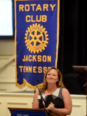 Jackson Rotary Club President Katie Pace says there is a real “giving spirit” and eagerness to help others among Rotary members that becomes clearer once you get to know them.