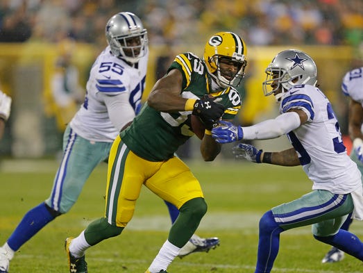 Green Bay Packers receiver James Jones (89) makes a